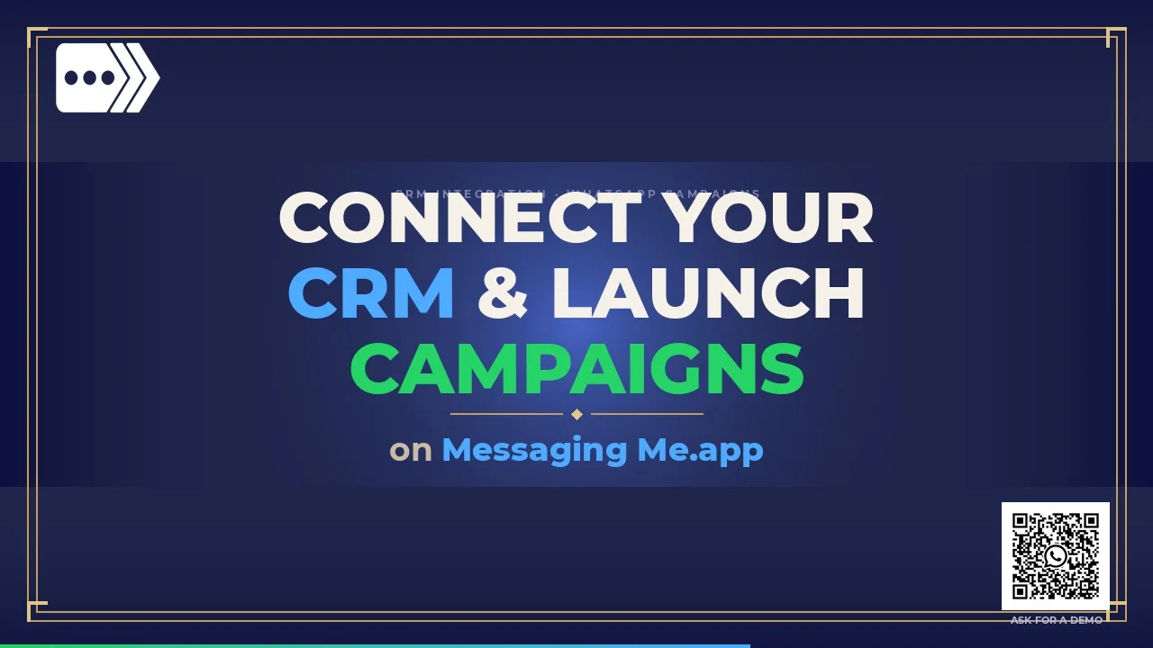 Connect Your CRM and Launch Campaigns